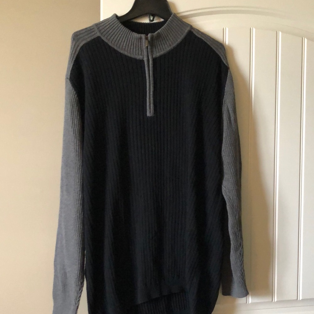 Mens 1/2 zip sweater
